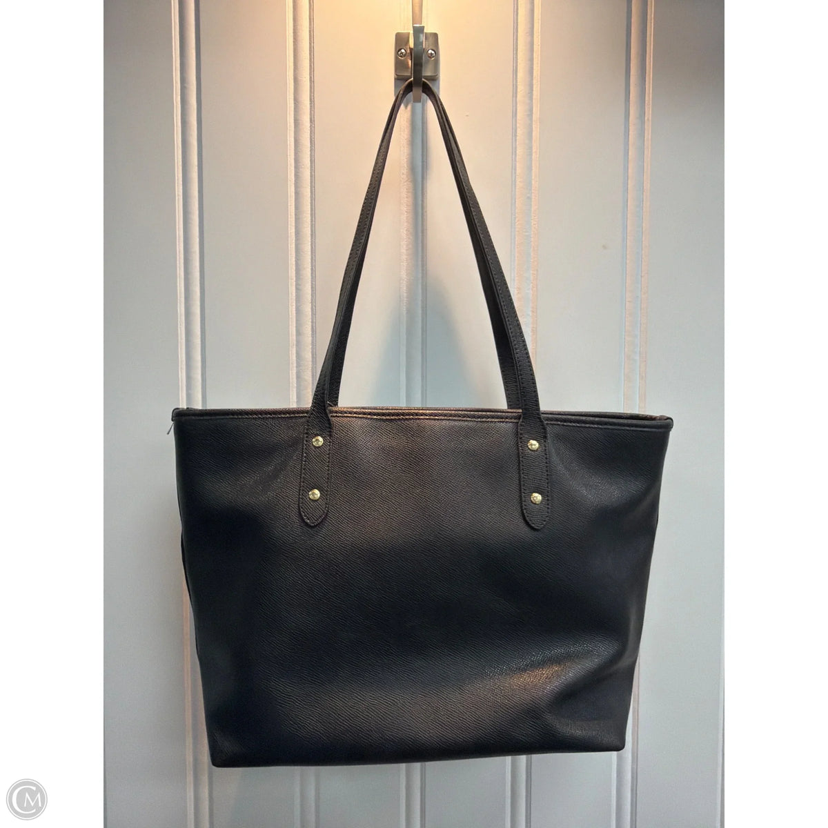 Tote Designer By Coach, Size: Medium