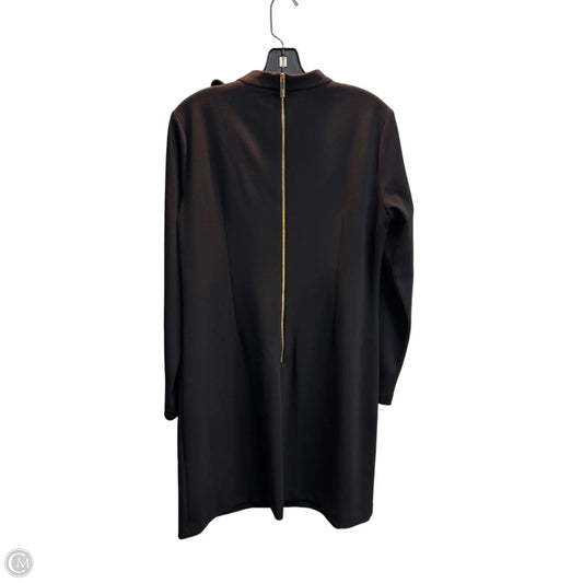 Dress Work By Calvin Klein In Black, Size: L