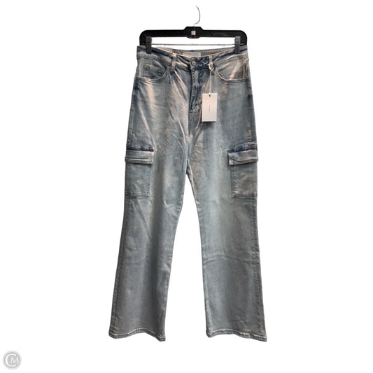 Jeans Straight By Vervet In Blue, Size: 4