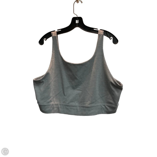 Athletic Bra By Nike Apparel In Grey, Size: Xxl