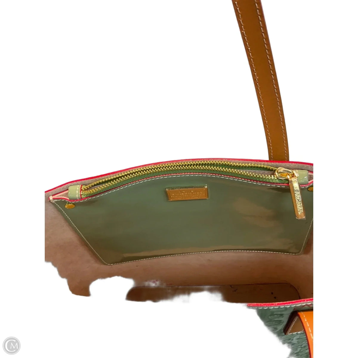 Tote Leather By Cma, Size: Large