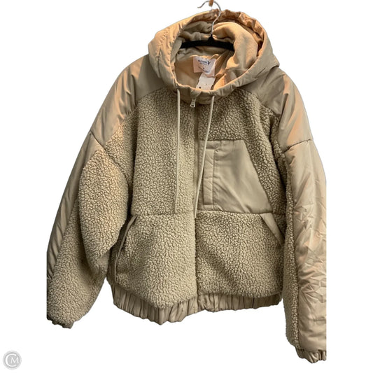 Coat Puffer & Quilted By Old Navy In Beige, Size: M