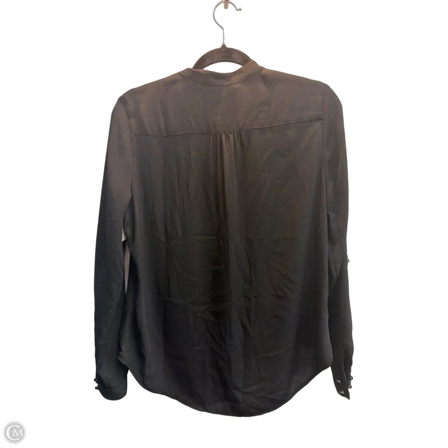 Top Long Sleeve By White House Black Market In Black, Size: 10