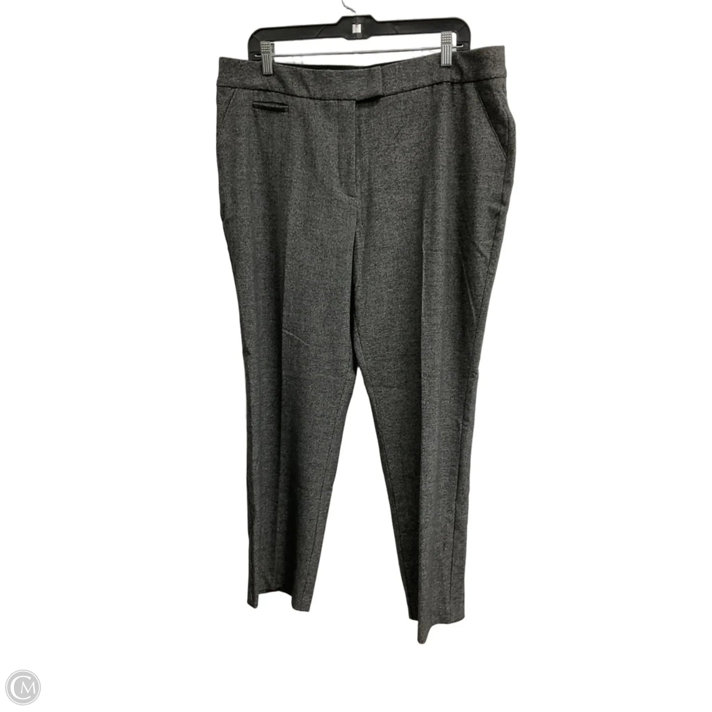 Pants Dress By Investments In Black & White, Size: 16