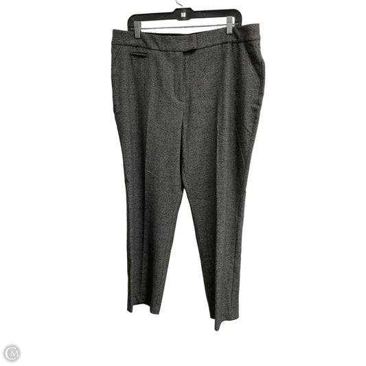 Pants Dress By Investments In Black & White, Size: 16