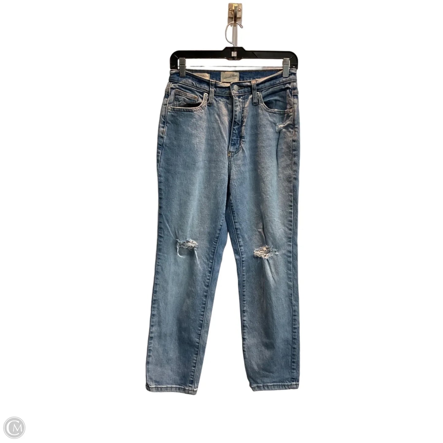 Jeans Straight By Universal Thread In Blue Denim, Size: 6