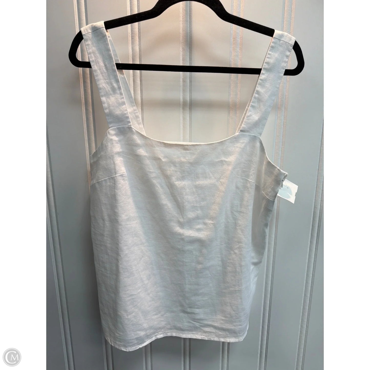 Top Sleeveless By J. Crew In White, Size: S