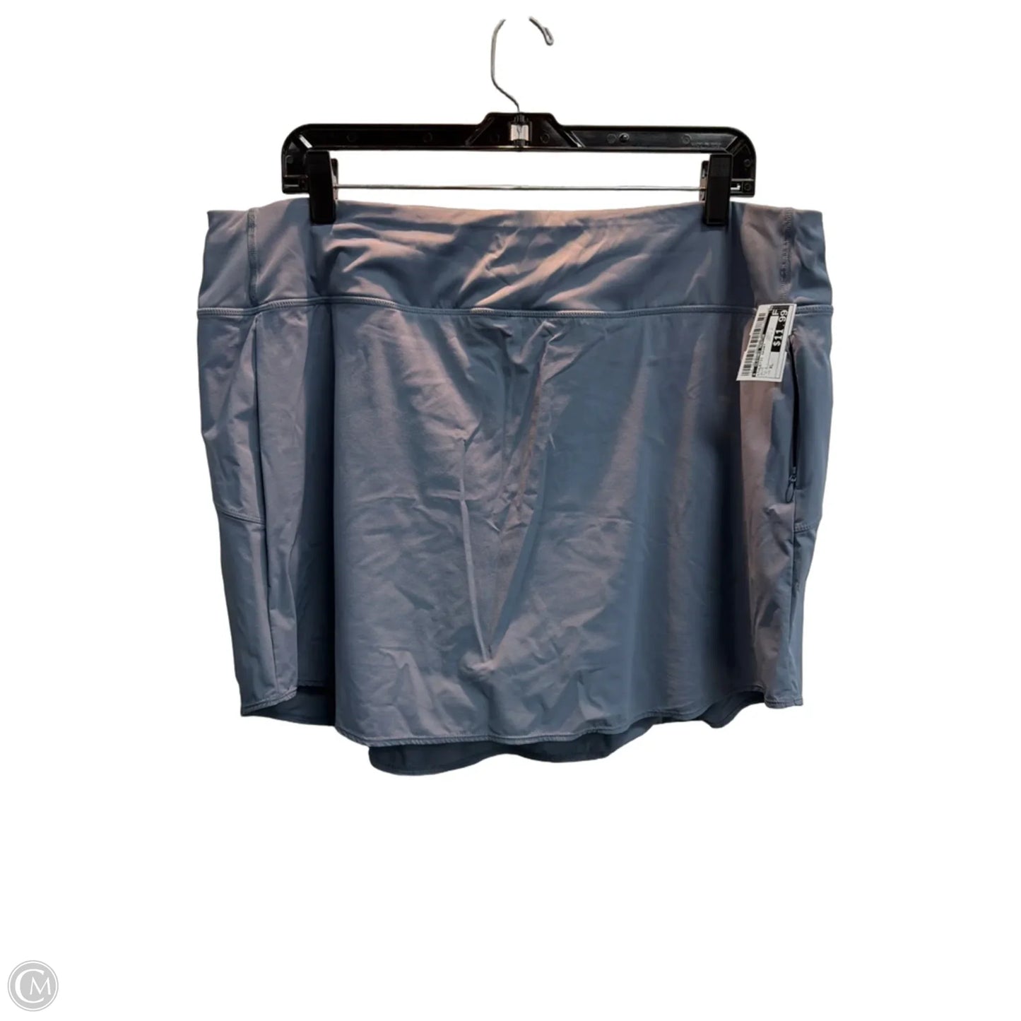 Athletic Skort By Clothes Mentor In Blue, Size: Xl