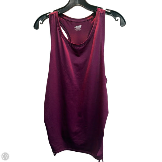 Athletic Tank Top By Avia In Purple, Size: Xl