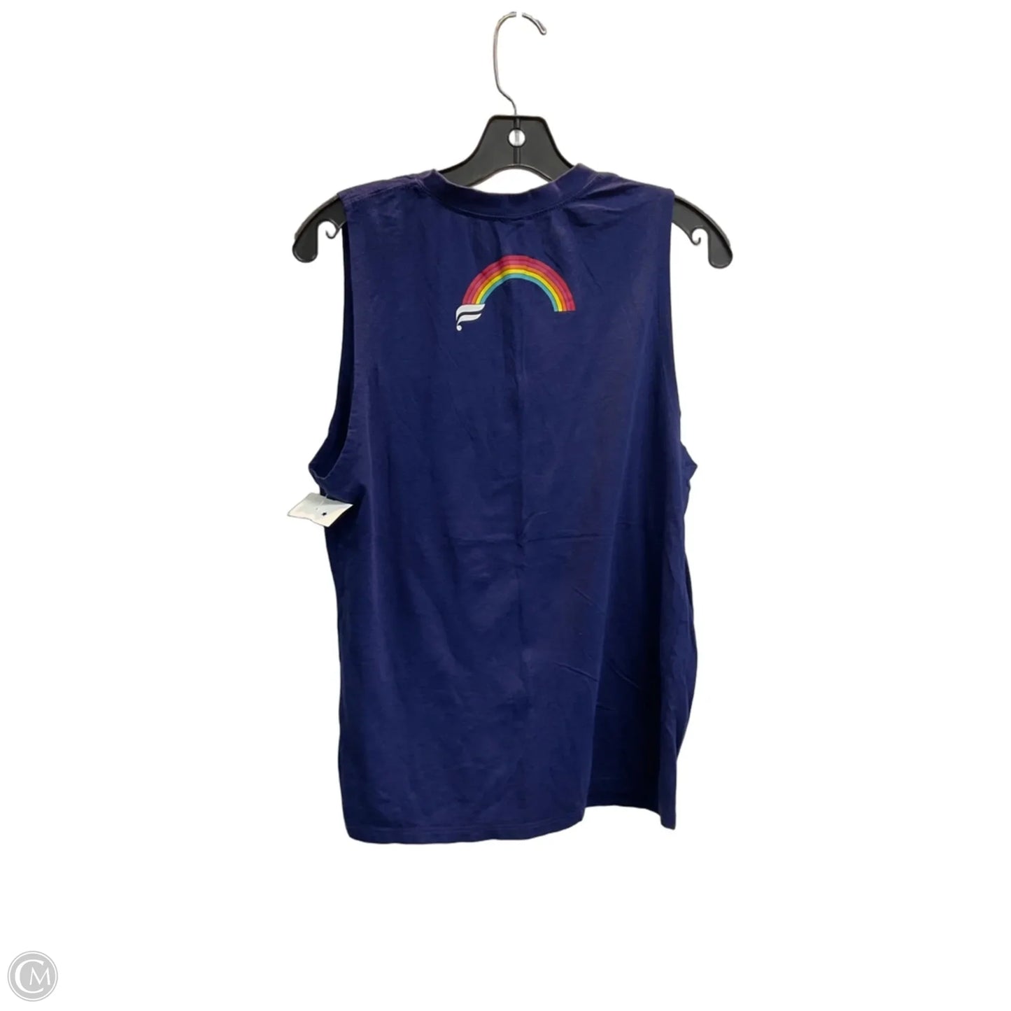 Top Sleeveless By Fabletics In Blue, Size: Xs