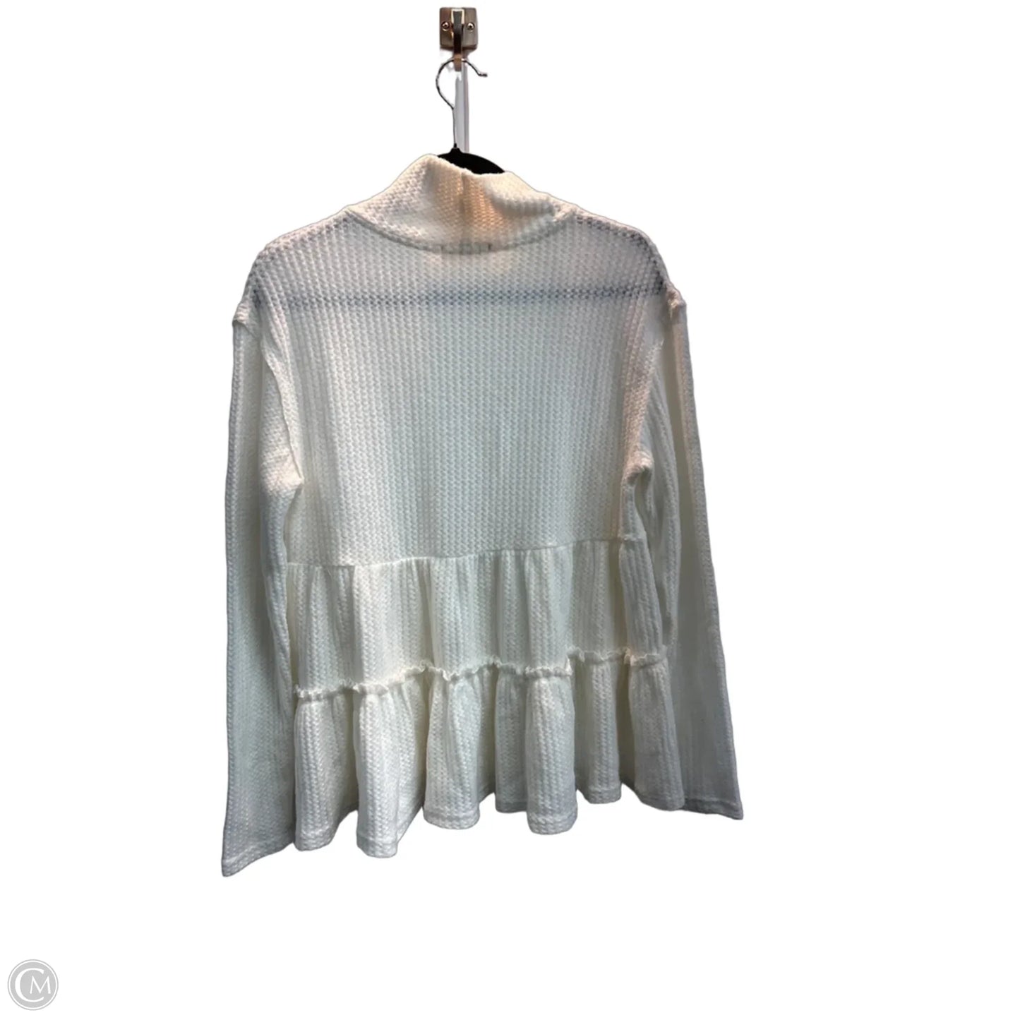 Top Long Sleeve By Altard State In White, Size: M