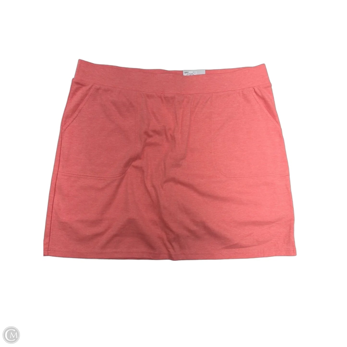 Skort By Croft And Barrow In Peach, Size: Xl