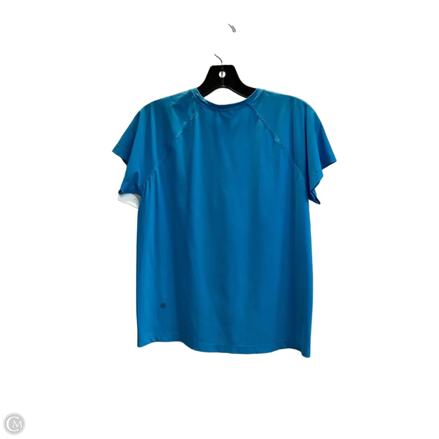 Athletic Top Short Sleeve By Athleta In Blue, Size: Xxs
