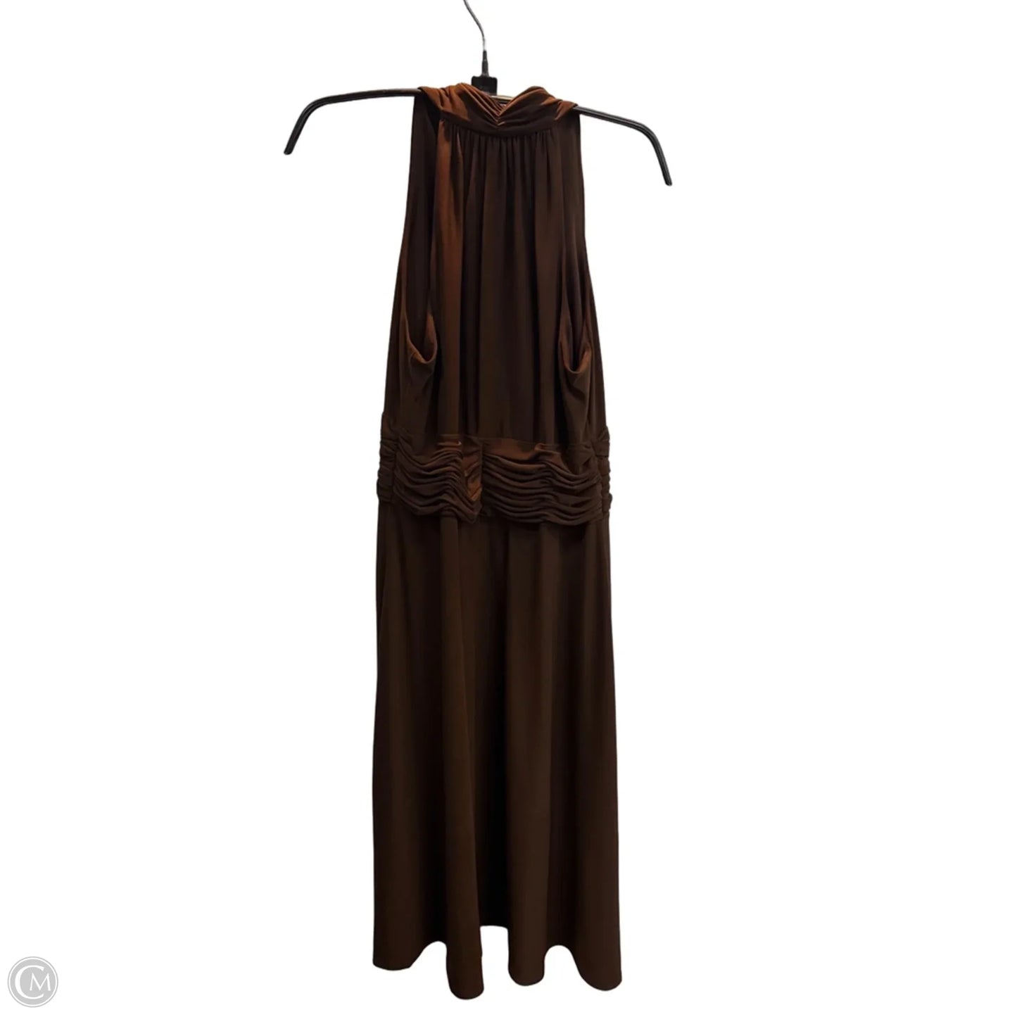Dress Party Midi By Evan-picone In Brown, Size: M