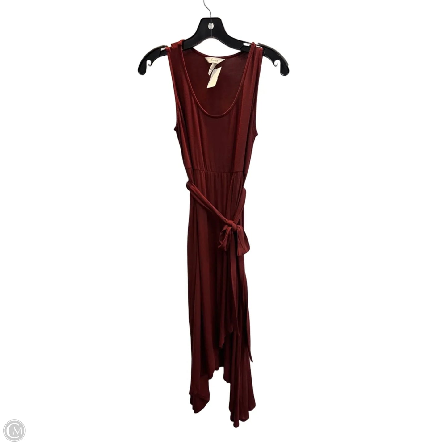 Dress Casual Midi By Soma In Brown, Size: S
