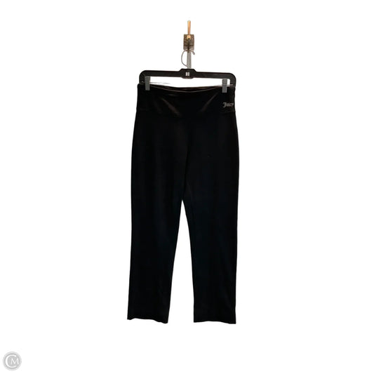 Athletic Leggings By Juicy Couture In Black, Size: M