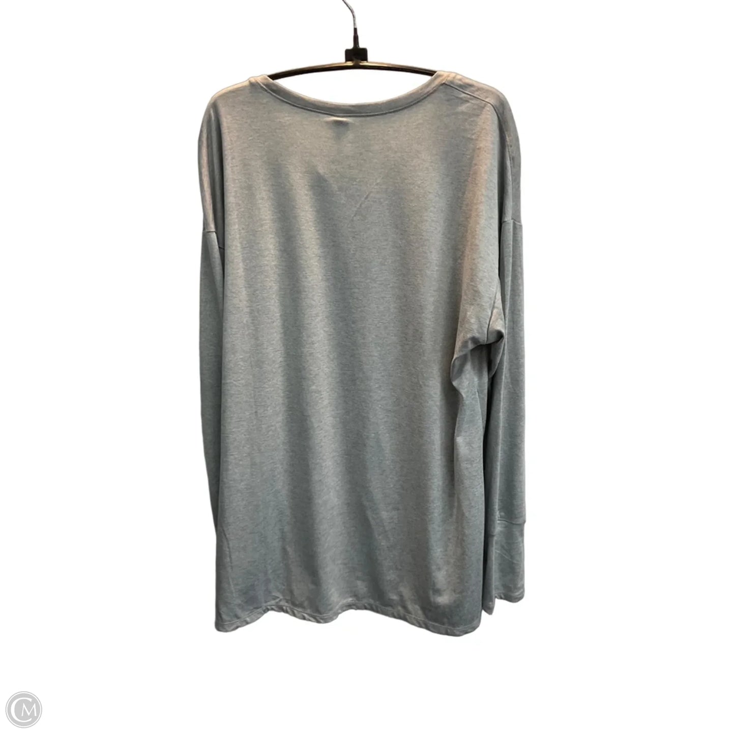 Top Long Sleeve By Rbx In Grey, Size: L