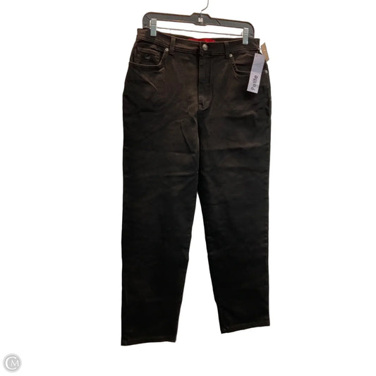 Jeans Straight By Gloria Vanderbilt In Black, Size: 14p