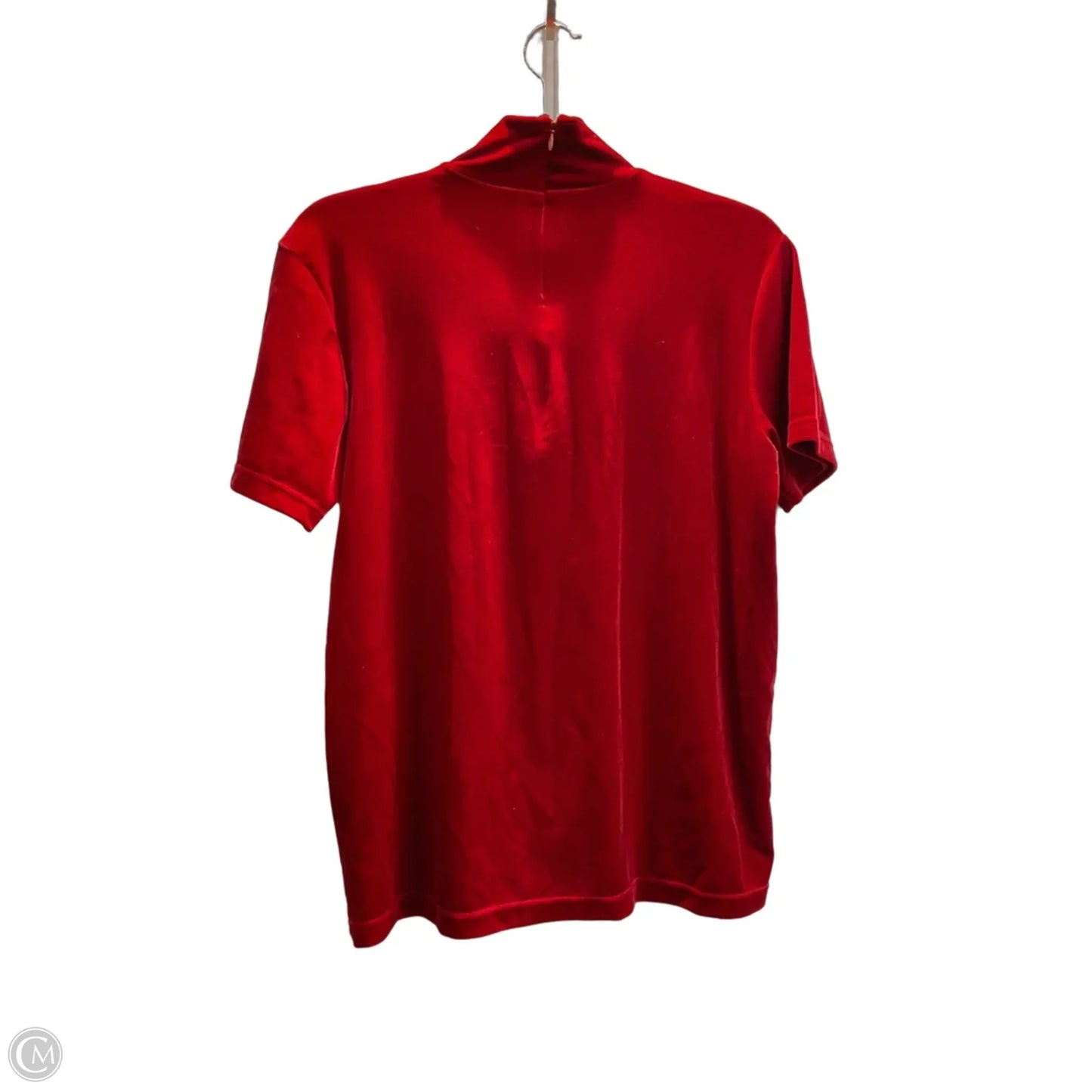 Top Short Sleeve By Gap In Red, Size: L