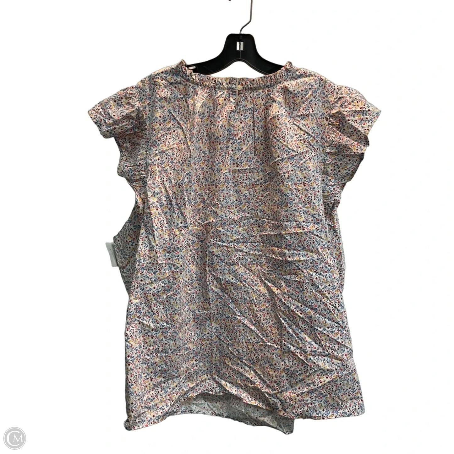 Top Short Sleeve By Old Navy In Floral Print, Size: 4x