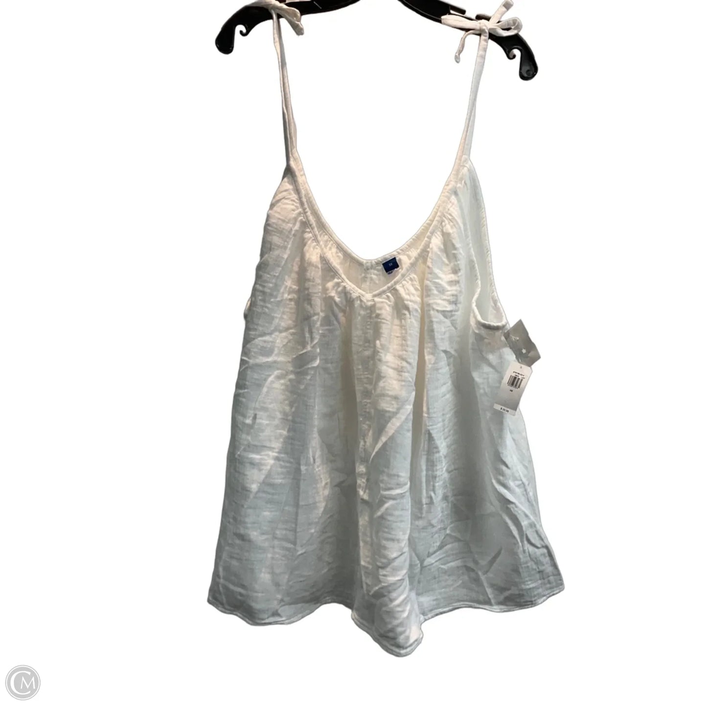 Tank Top By Old Navy In White, Size: 3x