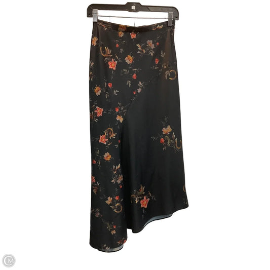 Skirt Designer By All Saints In Black & Orange, Size: 2