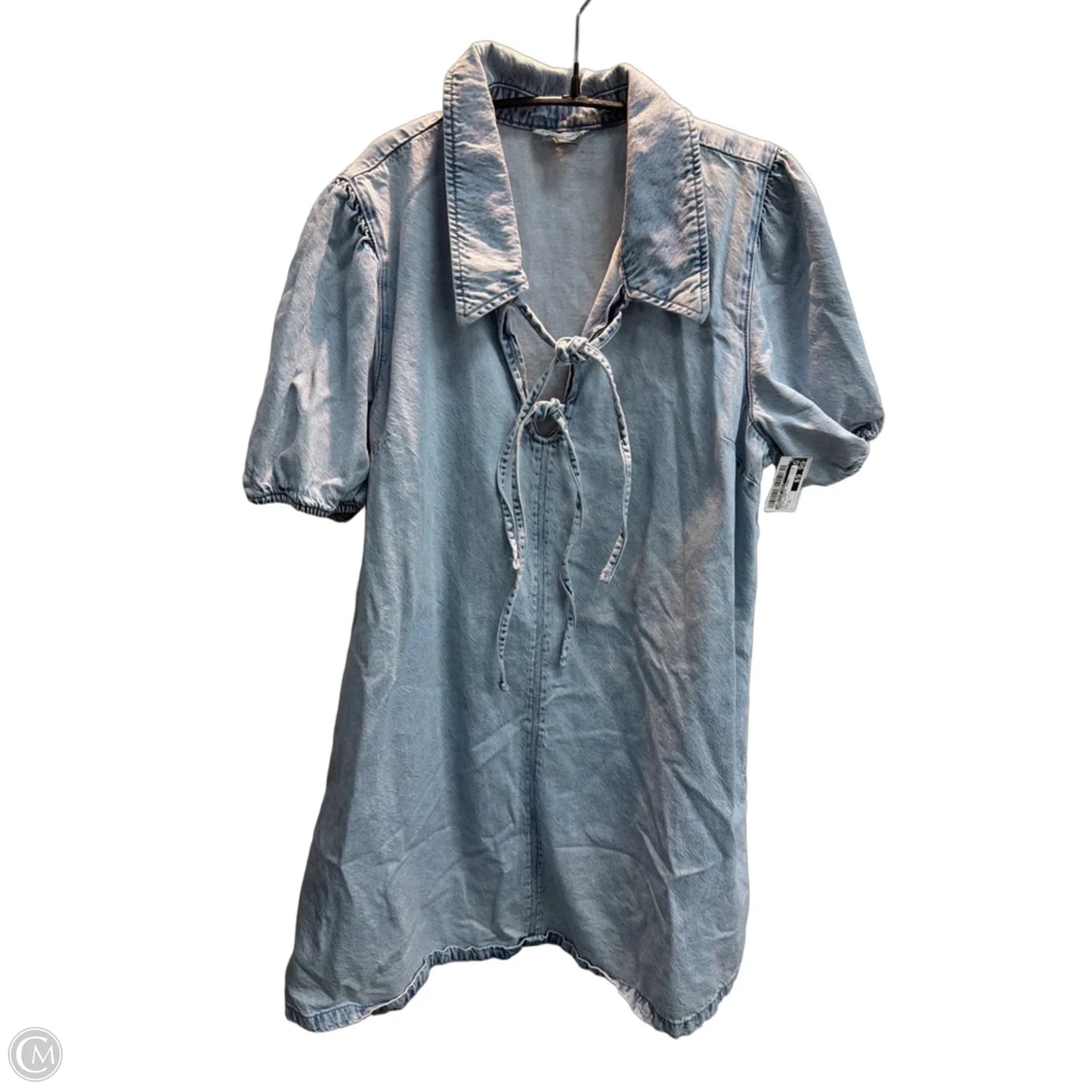 Dress Casual Short By American Eagle In Blue Denim, Size: Xl