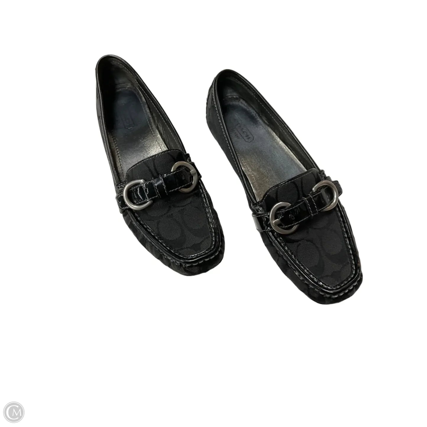 Shoes Designer By Coach In Black, Size: 7.5