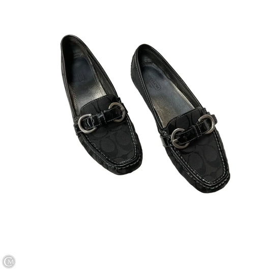 Shoes Designer By Coach In Black, Size: 7.5