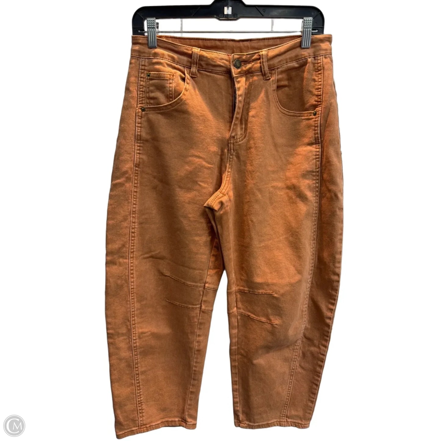 Jeans Wide Leg By Clothes Mentor In Copper, Size: M