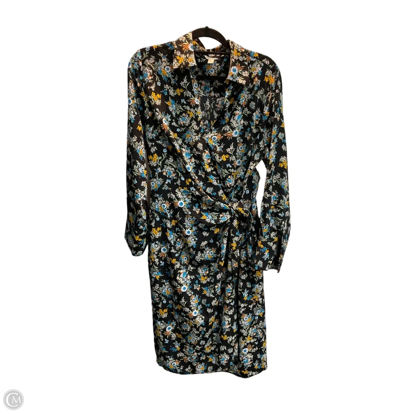 Dress Casual Midi By Cato In Floral Print, Size: Xl