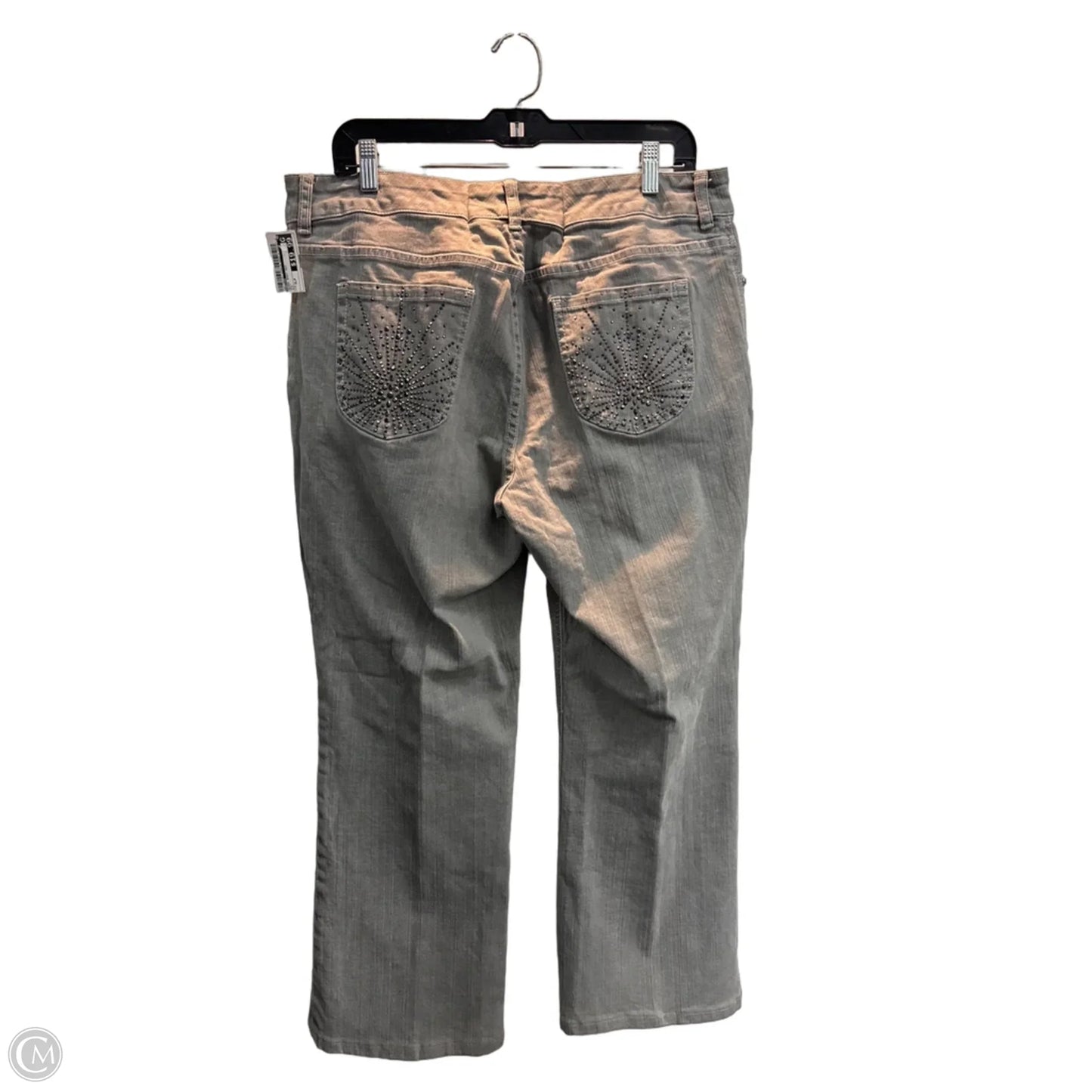 Jeans Boot Cut By Chicos In Grey, Size: Xlp