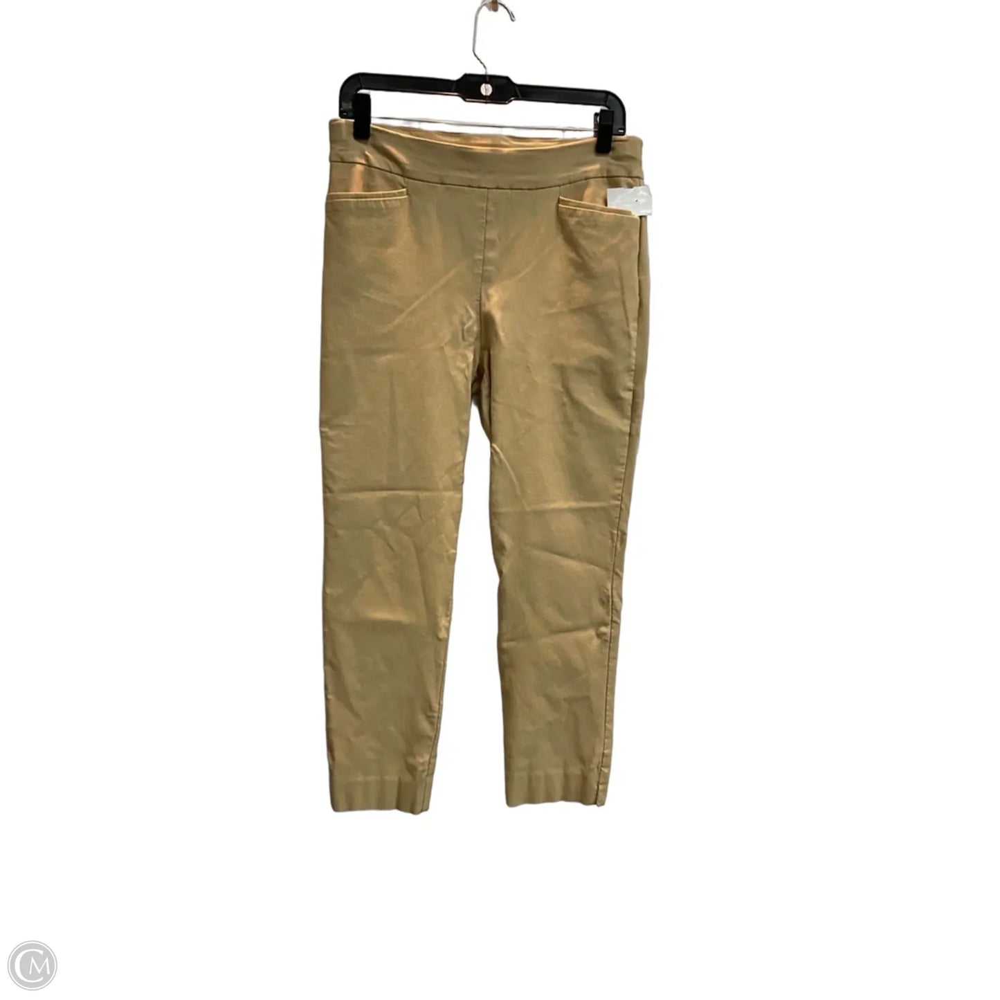 Pants Cropped By Chicos In Beige, Size: M