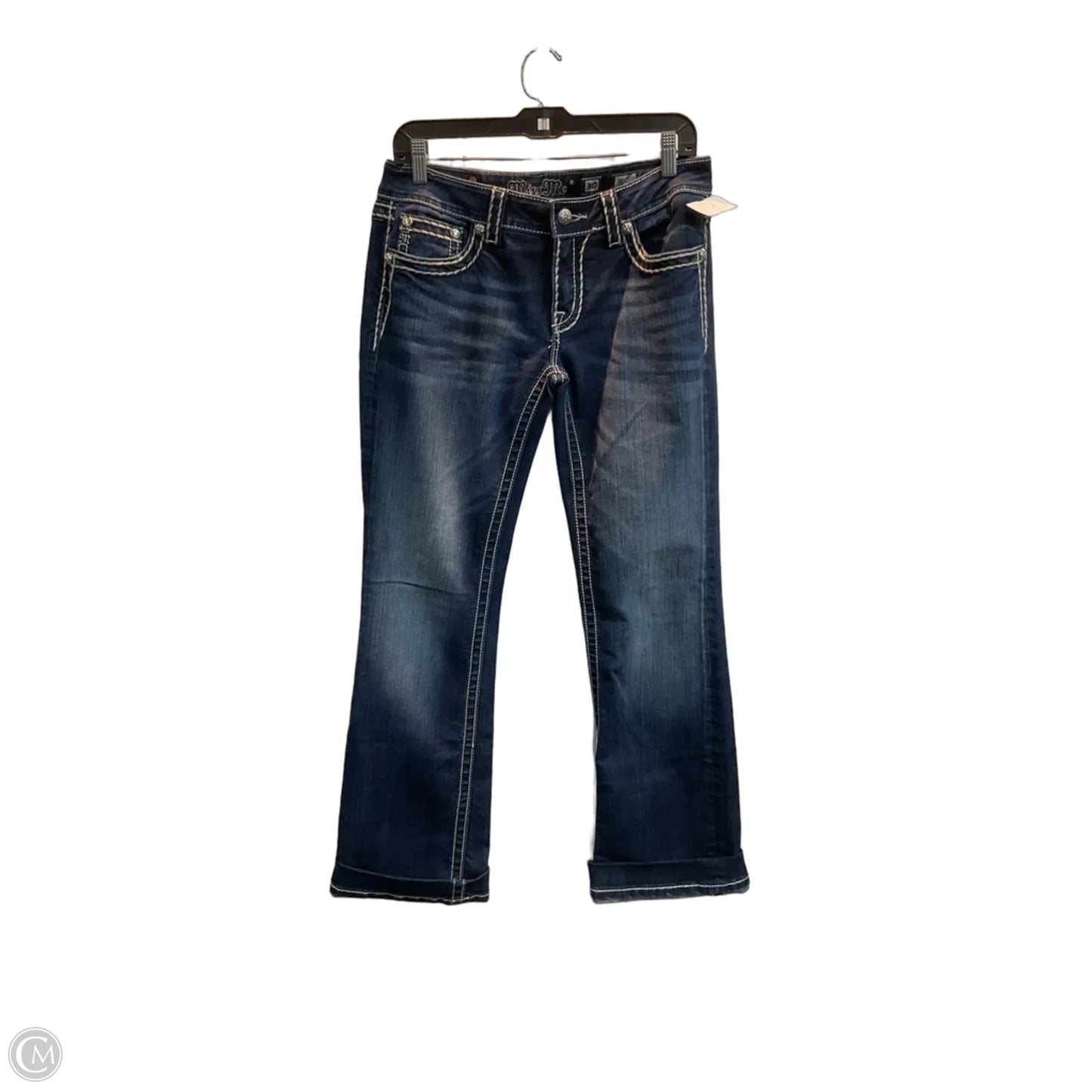 Jeans Boot Cut By Miss Me In Blue, Size: 10