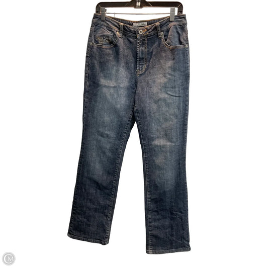 Jeans Boot Cut By Chicos In Blue, Size: S