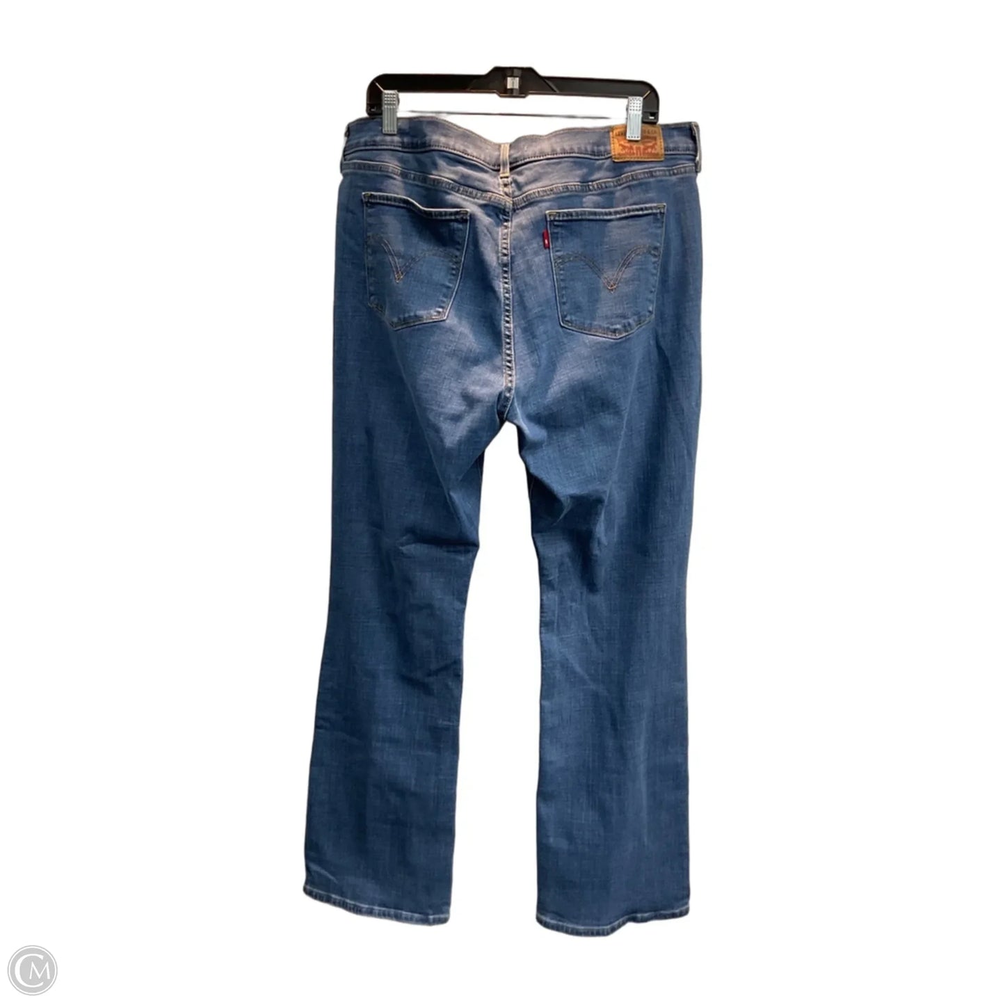 Jeans Boot Cut By Levis In Blue, Size: 18