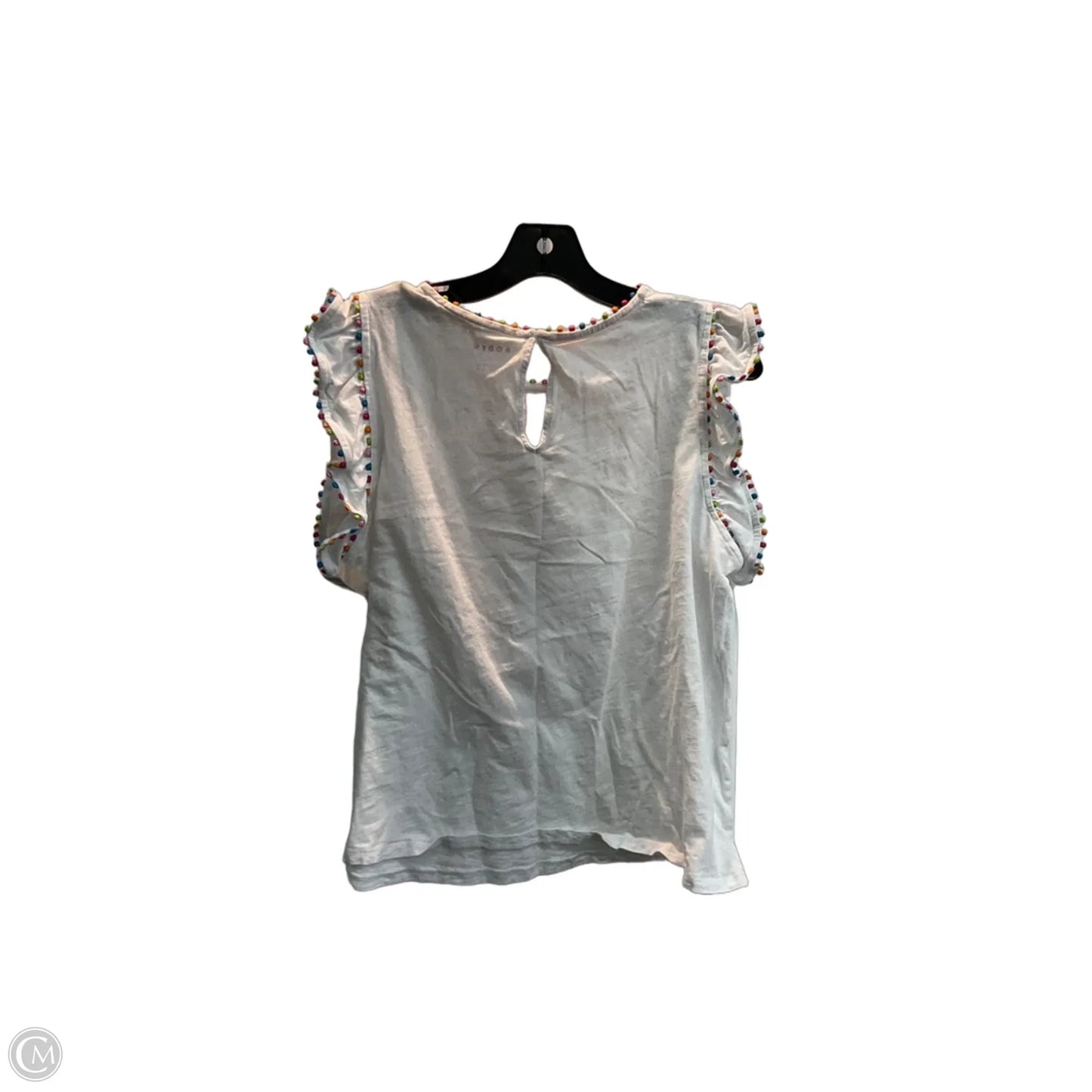 Top Sleeveless By Boden In White, Size: 12