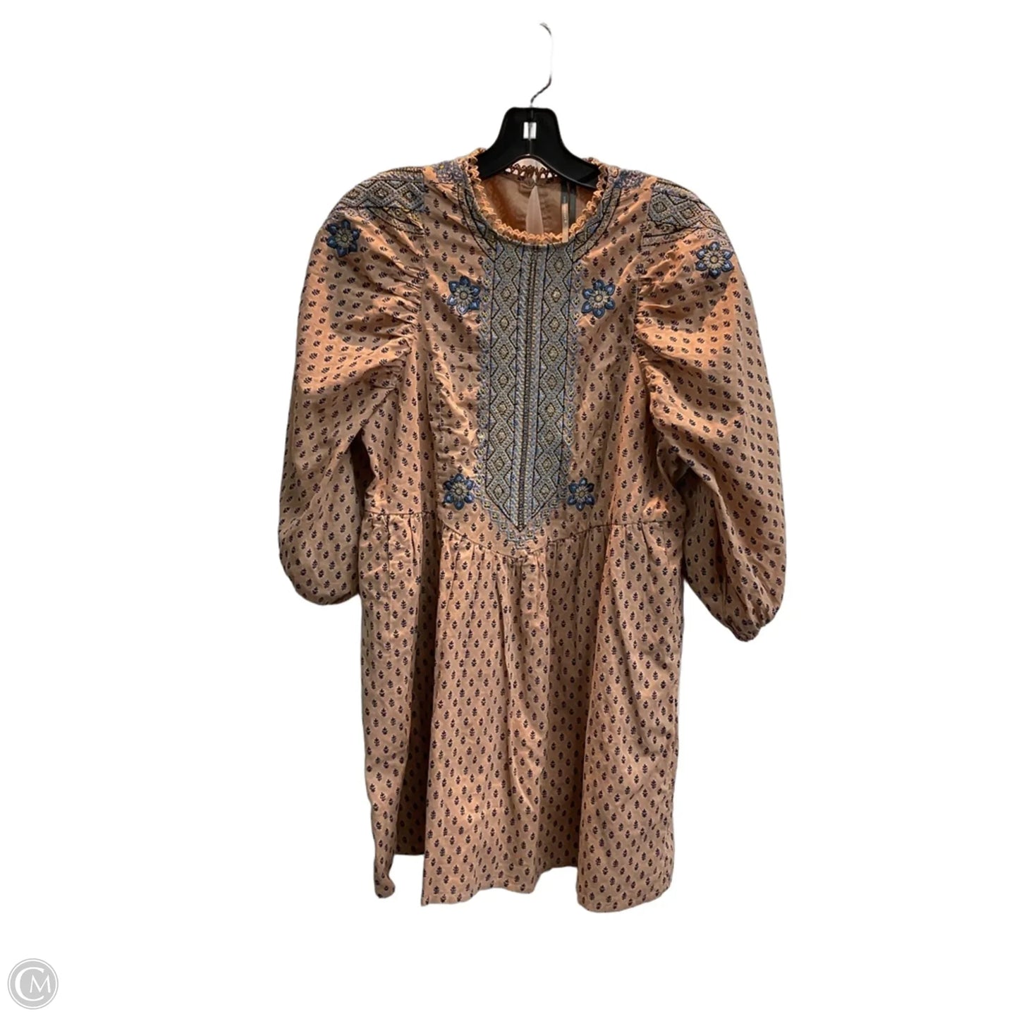 Dress Casual Short By Anthropologie In Taupe, Size: Xs