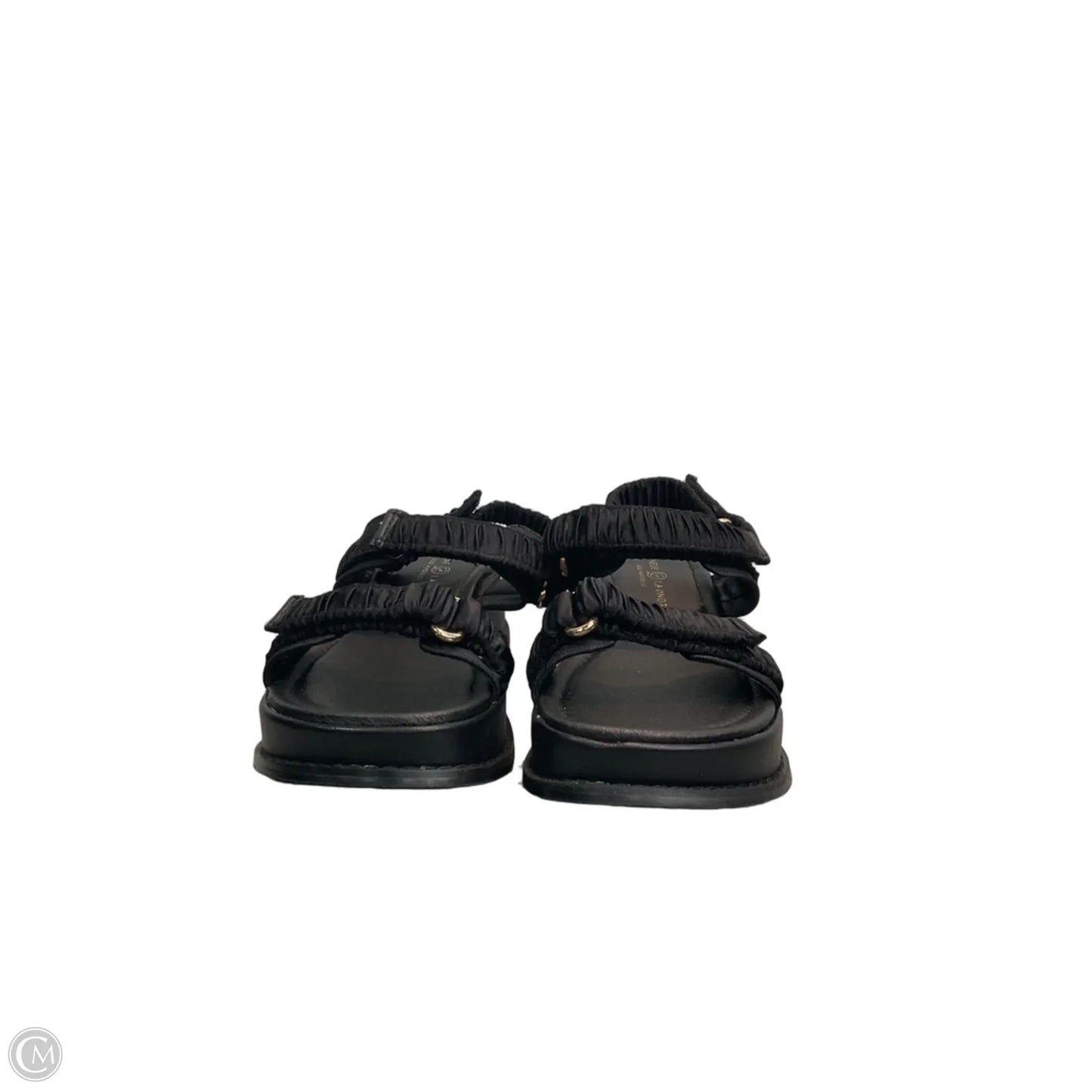 Sandals Heels Block By Chinese Laundry In Black, Size: 7.5