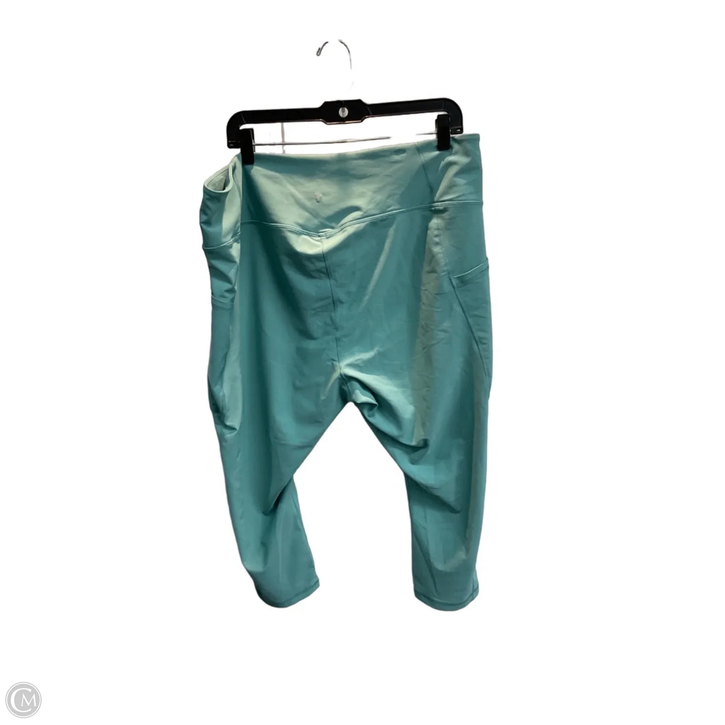 Athletic Leggings Capris By Old Navy In Aqua, Size: 3x