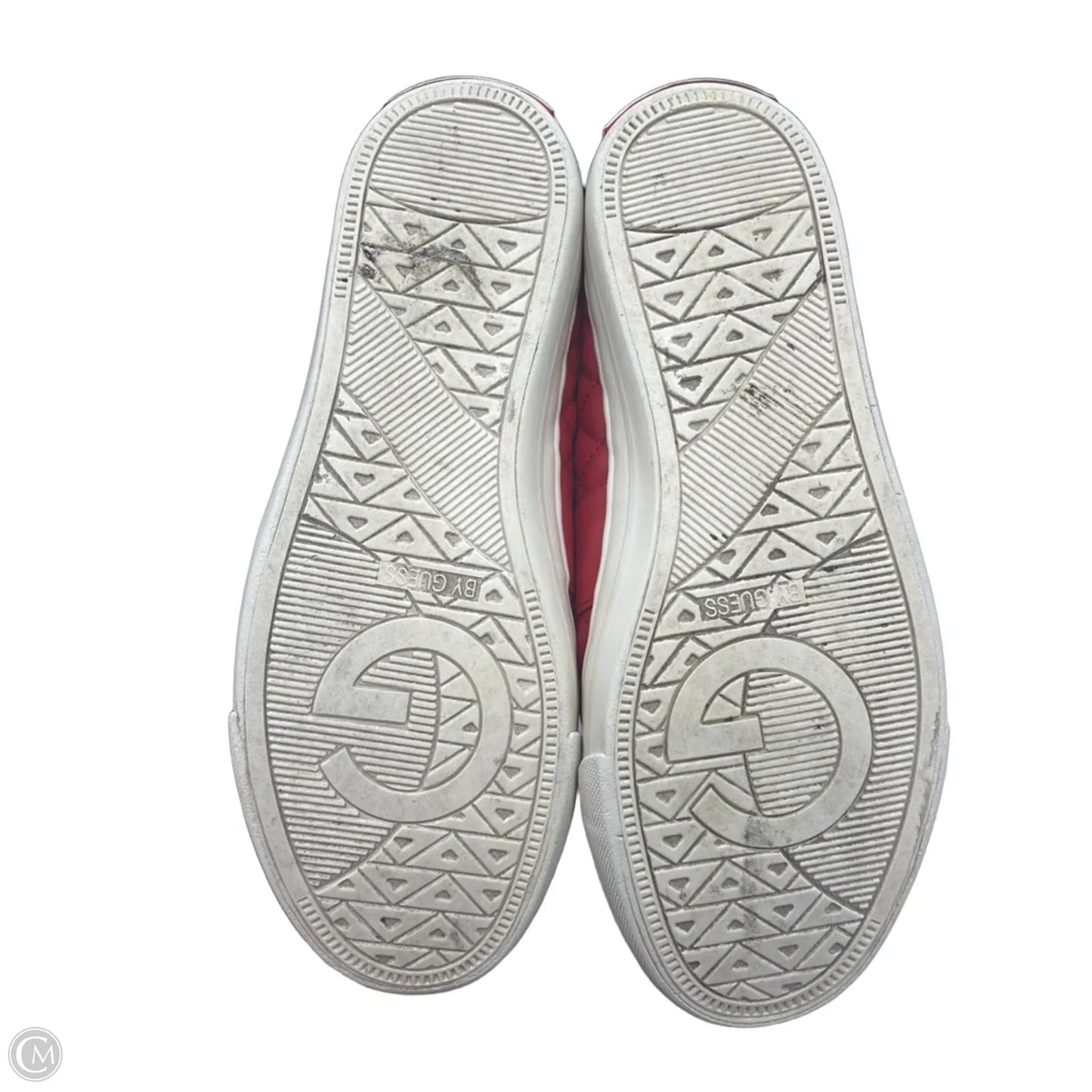 Shoes Athletic By Guess In Red, Size: 8.5