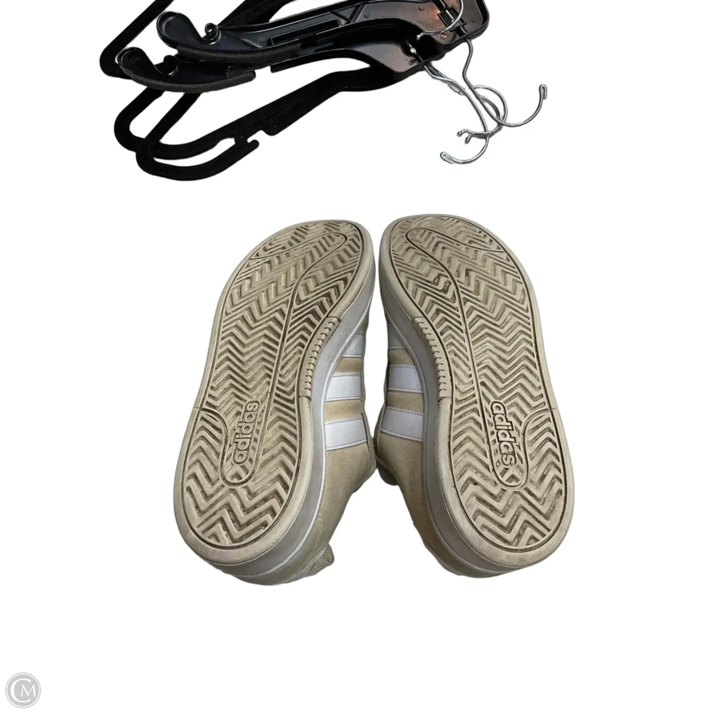 Shoes Athletic By Adidas In Beige, Size: 7.5