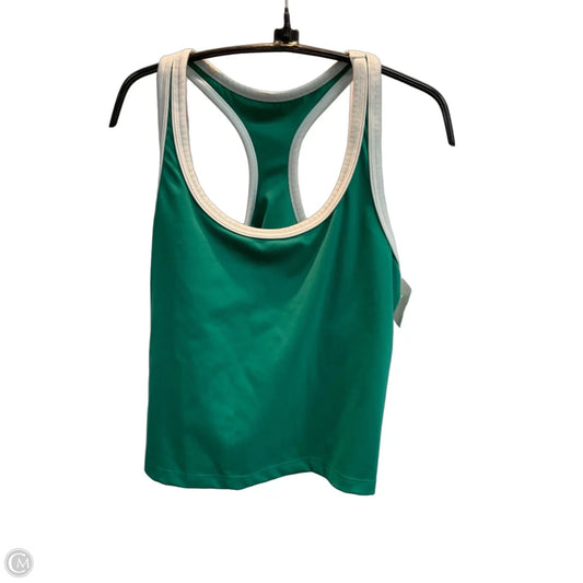 Athletic Bra By Danskin In Green, Size: Xl