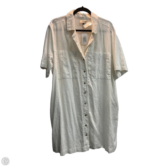 Dress Casual Maxi By Universal Thread In White, Size: Xl
