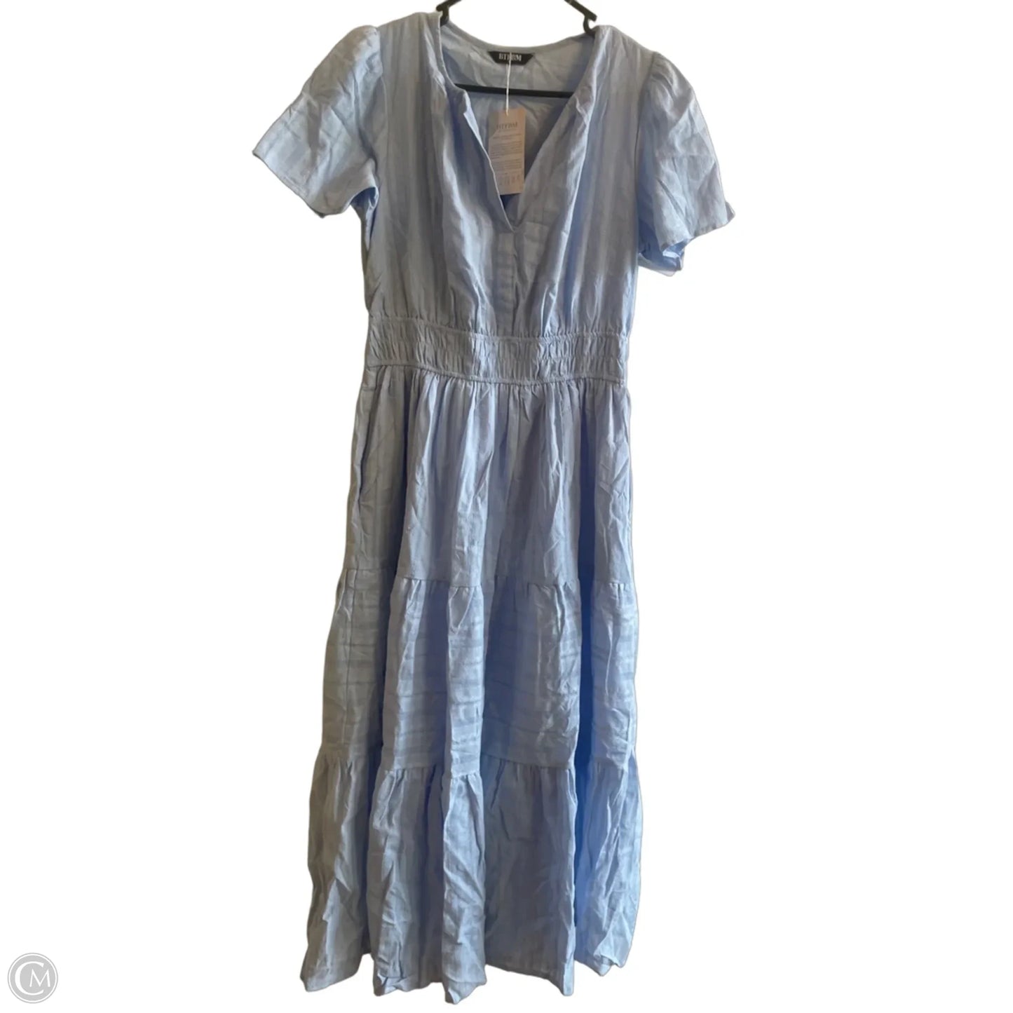 Dress Casual Maxi By Btfbm In Blue, Size: M