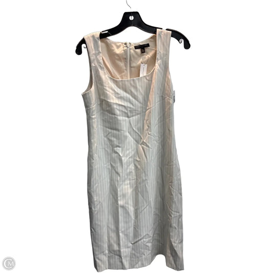 Dress Casual Midi By Banana Republic In Striped Pattern, Size: 4