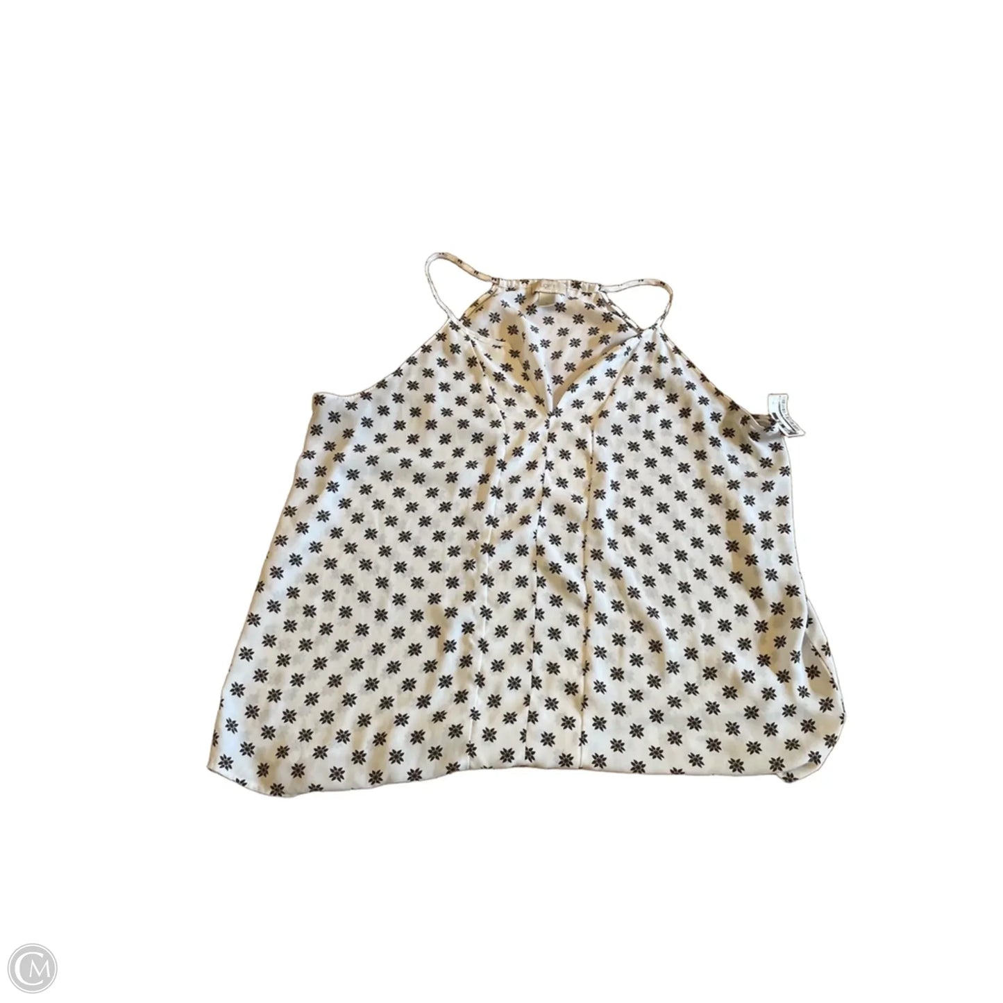 Top Sleeveless By Loft In White, Size: Xl