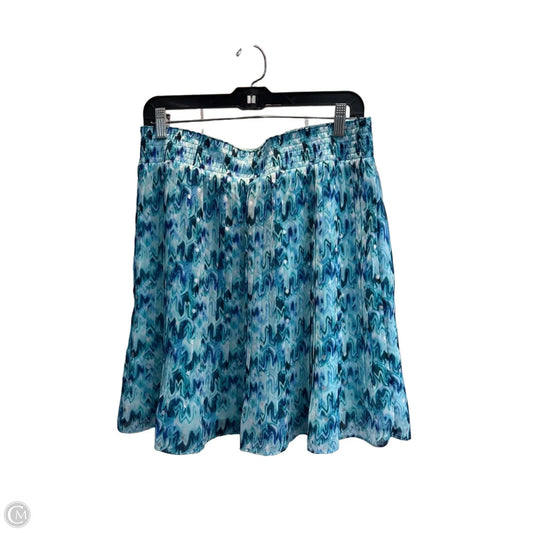 Skirt Midi By White House Black Market In Blue, Size: M