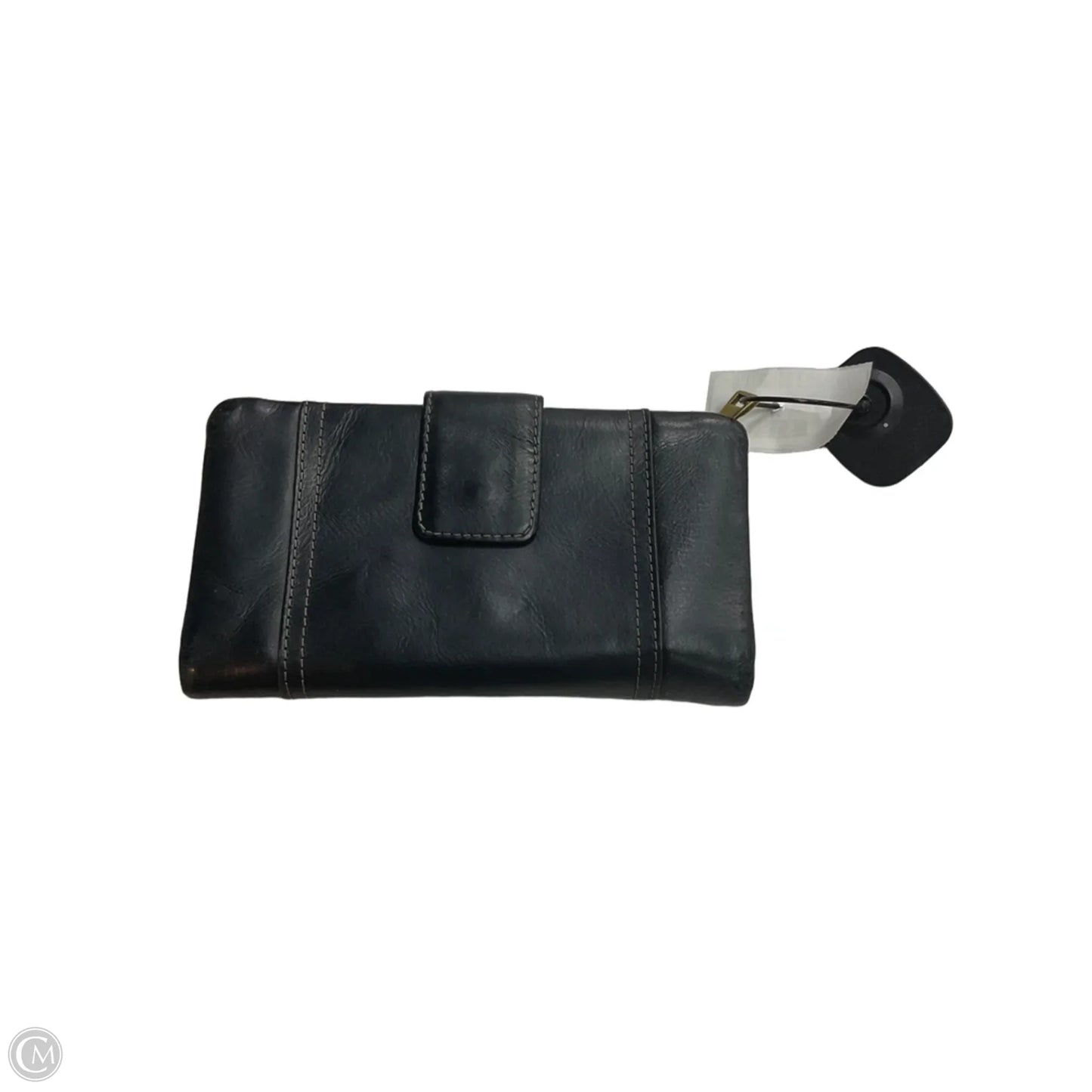 Wallet Leather By Fossil, Size: Medium