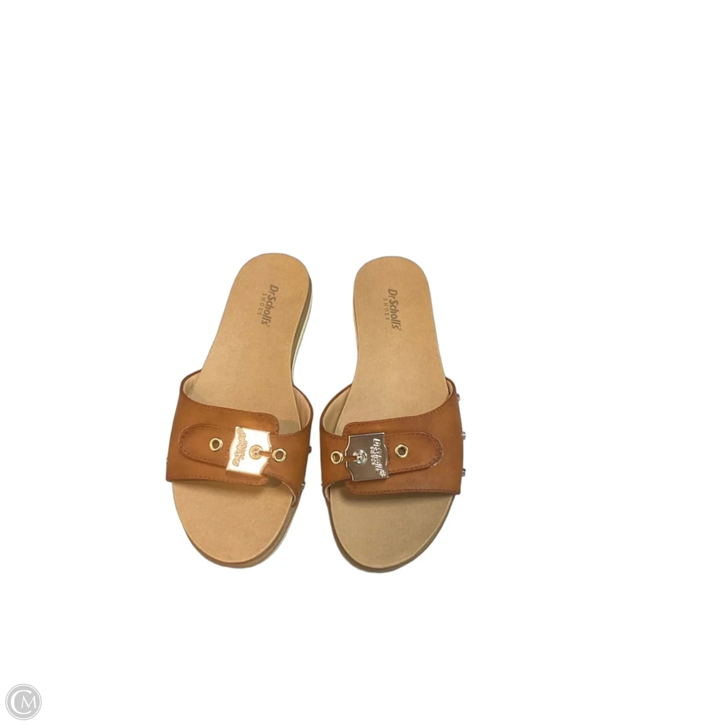 Sandals Flats By Dr Scholls In Tan, Size: 7.5